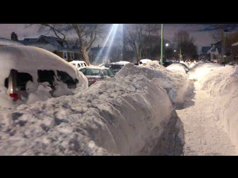 Extreme Weathe Historic HEAVY SNOWFALL STORM Blizzard in CHICAGO (Feb 2021) ~ BURIED under the Snow