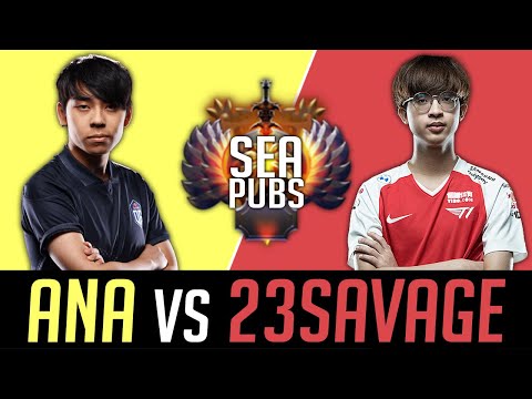 Ana played OFFLANE Laning 12K MMR 23savage in SEA DOTA 2