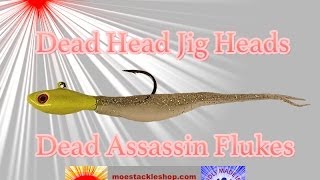 preview picture of video 'Dead Sticking Striped Bass with Dead Stick Jig Heads and Flukes'