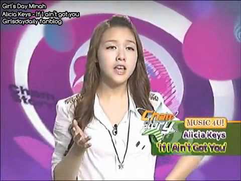 Girl's Day (걸스데이) Minah singing Alicia Keys - If I Ain't Got You Cover Song