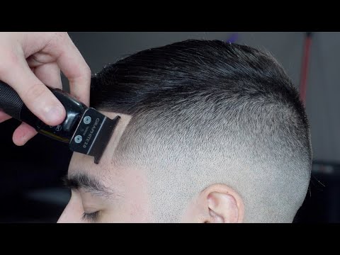 High Fade Comb Over / Step By Step Barber Tutorial / Easy Fade Technique !