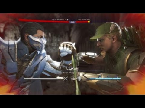 Injustice 2_Green Arrow & Sub-Zero talk 1