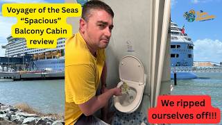 "Spacious" Balcony Cabin Review! Voyager of the seas Cabin 6514