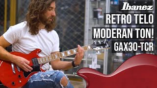 Video thumbnail for Ibanez GAX30-TCR električna gitara by Mix Music Company