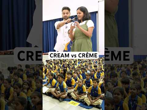 Cream vs Crème 🤯      #food #eatinghabits #satvicmovement #satvicyouth