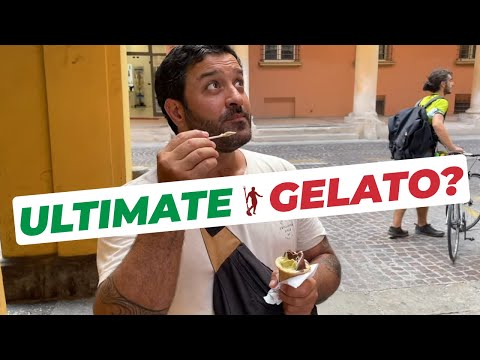 Qual é o ULTIMATE Gelato de Bolonha? Por um Gelato Maker