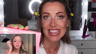 I Copied TATE MCRAE’S Makeup & Hair Routine!