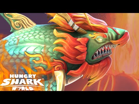 LEGENDARY GREAT WHITE IN APOCALYPSE EXTINCTION SURVIVED! - Hungry Shark World