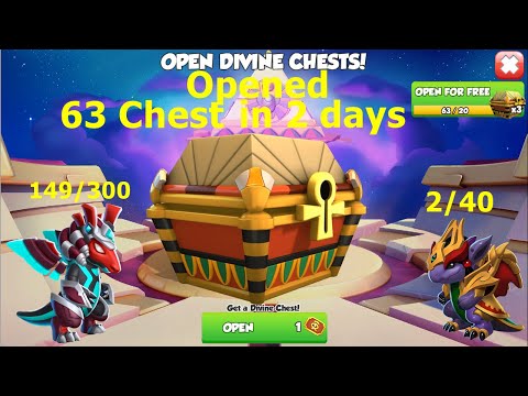 Opened 63 total chest in 2 days | Chrono Seth and Erlang Shen Mini Divine Event | DML
