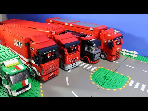 LEGO City Racing Transport Trucks