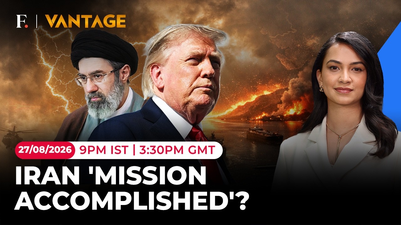 US Iran War: Trump Claims 'Mission Accomplished' in Tehran as War Drags On | Vantage