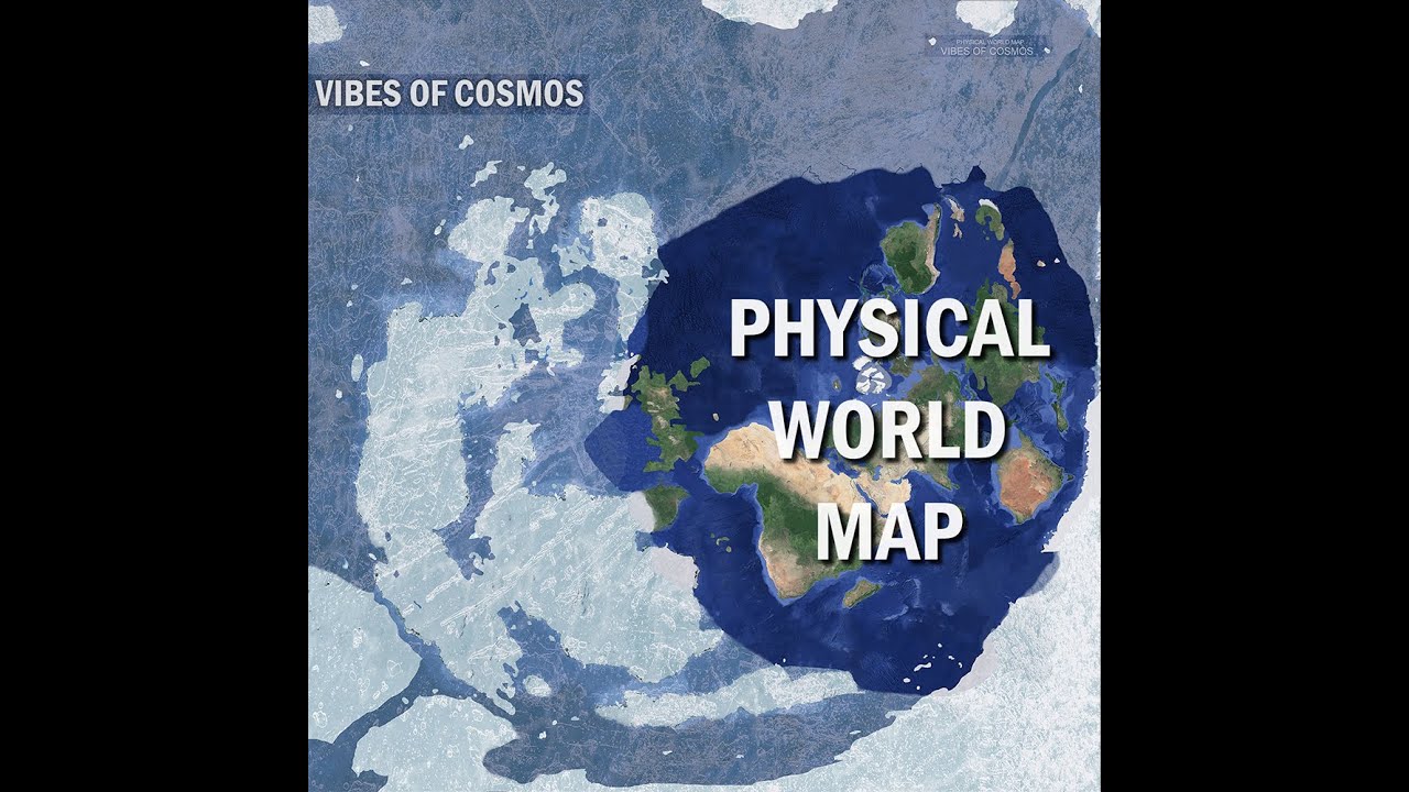 Physical World Map Presentation