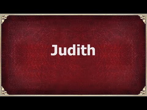 Holy Bible Book 18  Judith Catholic, KJV