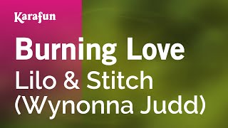 Karaoke Burning Love - Wynonna Judd *