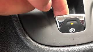 Jeep Cherokee – How to turn on/off parking brake