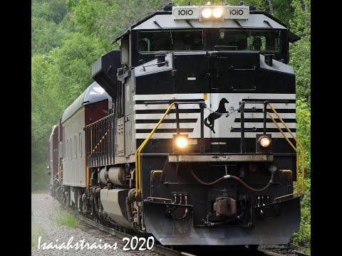 Busy Afternoon on Pan Am Railways Ft. the NS Geometry Train, 23k, and POED! [6-10-20]