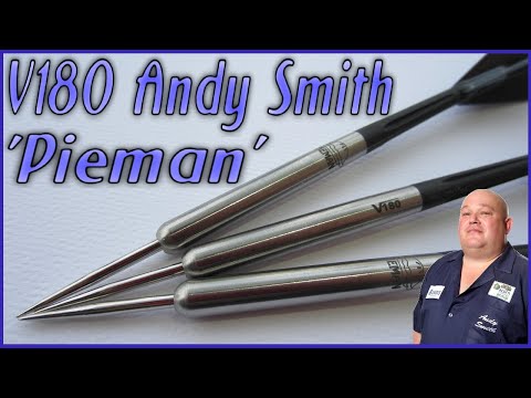 V180 Andy 'Pieman' Smith Darts Review - 20.5 Grams