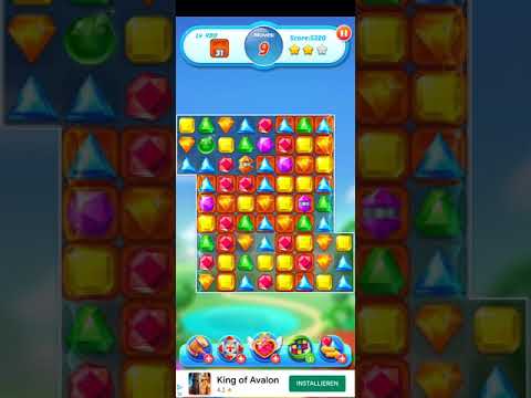 Jewel Crush 💎 - Jewels & Gems Match 3 Legend 2020 Level 490 ⭐⭐⭐ no Booster 👑 Android Gameplay ✅