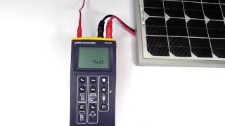 How to perform an automatic test sequence mode 1 using the PV200 or 210 1