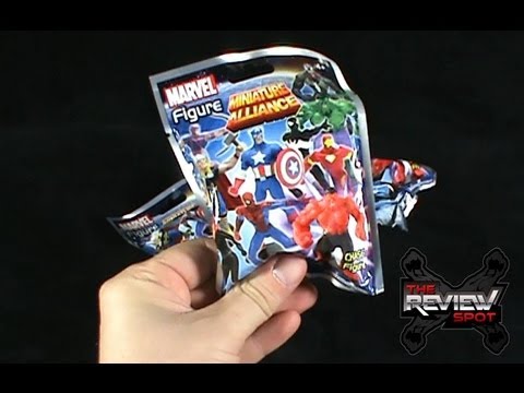 Collectible Spot - Monogram International Marvel Miniature Alliance Blind Bag Figures OPENING!
