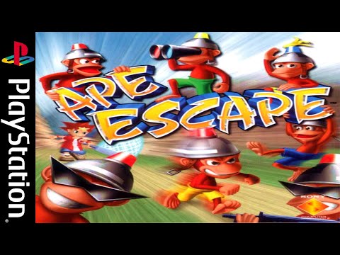 Ape Escape 1 PS1 Longplay - (100% Completion)