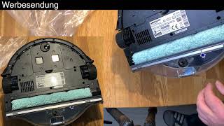 MEDION Wischroboter MD 18999 Unboxing deutsch/german Teil1