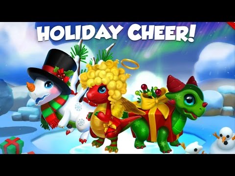 NEW HOLIDAY CHEER CHRISTMAS EVENT GAMEPLAY! - Dragon Mania Legends #339