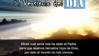Miniatura del video: El versiculo del dia .com - 1 Juan 3 v1