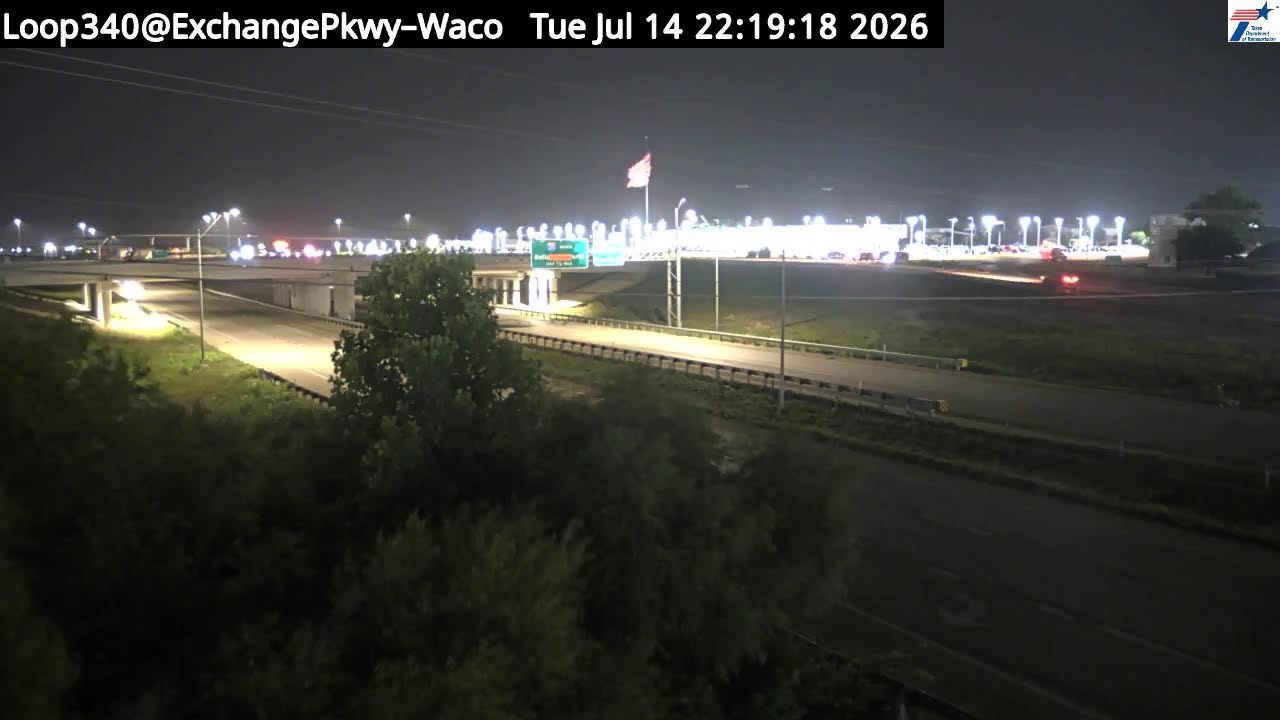 Live webcam view of Exchange Parkway & Loop 340 Traffic Cam