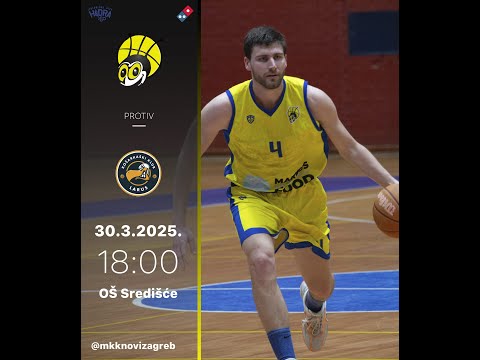 MKK Novi Zagreb - KK Larus 88-80 [Druga muška liga Centar 24/25]