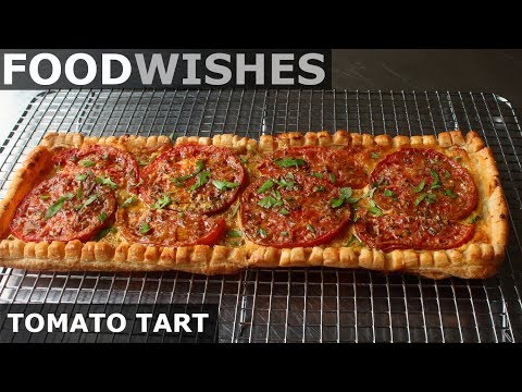 , title : 'Tomato Tart – Food Wishes'