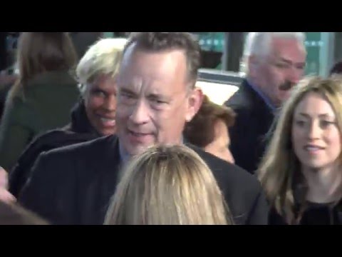 Tom Hanks meets fans at Premiere of A Hologram For The King in London