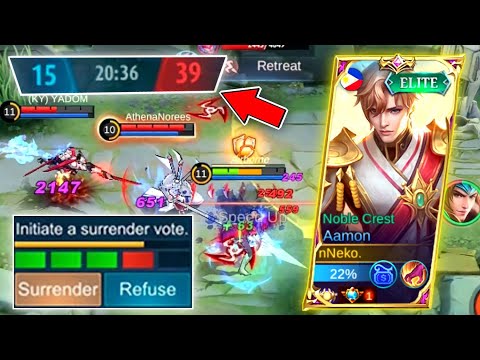 AAMON IMPOSSIBLE COMEBACK!!!🔥 CARRYING NOOB TEAMMATES!