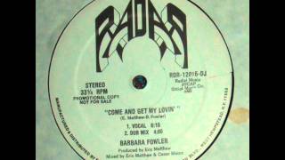 Barbara Flower - Come And Get My Lovin - 84.wmv