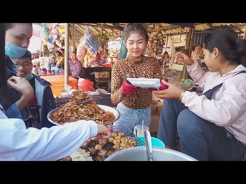 Oudong Street Food View - A Walk Around Oudong Resort On Weekend Part 1 - Cambodian Street Food Tour