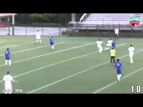 Primeiro gol de Adriano Imperador pelo Miami United na Pré-temporada