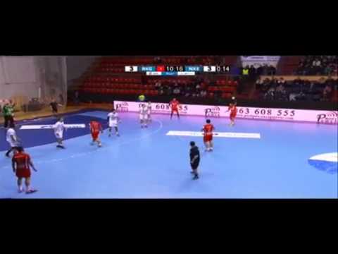 Radnicki(SER)-Nexe(CRO)- first half, handball