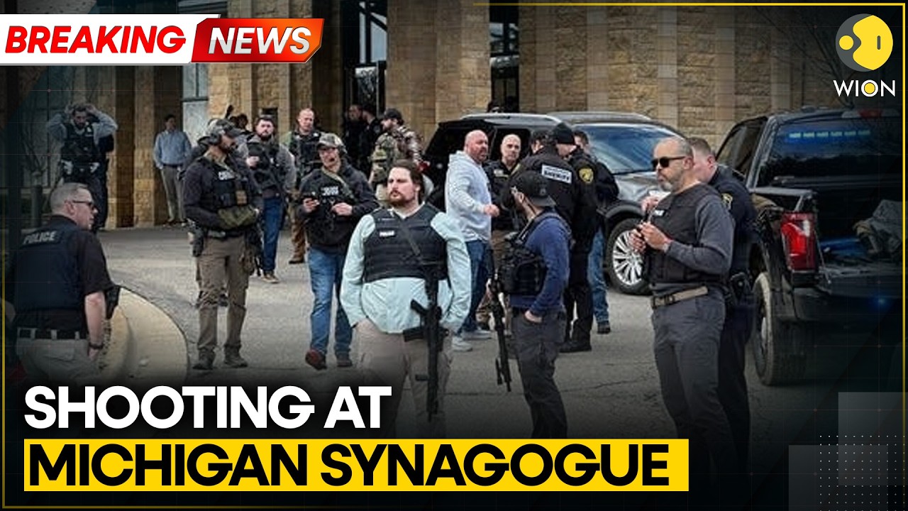 FBI Reports ‘Active Shooter Situation’ at Michigan Synagogue in the US | WION BREAKING
