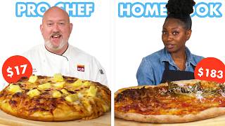 183 vs 17 Pizza Pro Chef  Home Cook Swap Ingredients  Epicurious
