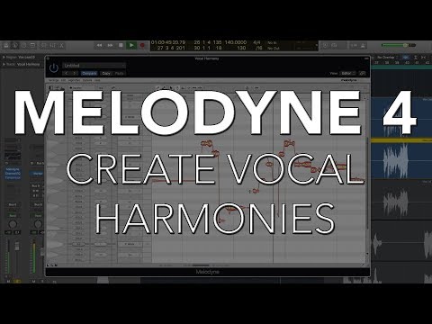 Create Vocal Harmonies | MELODYNE 4