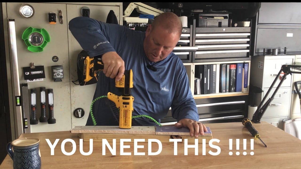 YOU NEED THIS Collated screw attachment and drill #dewalt #drywall