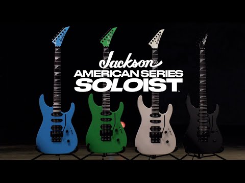 Jackson American Series Soloist SL3 6-String, Ebony Fingerboard (Right-Handed, Platinum Pearl)