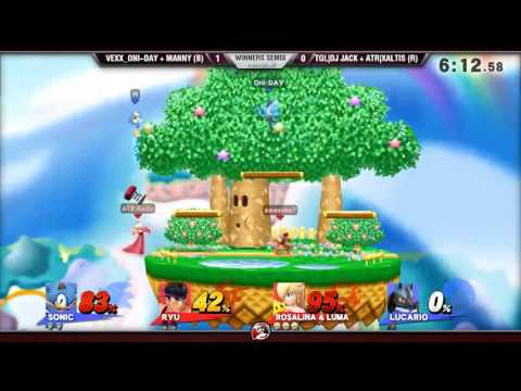 Vitality Doubles 7/30/16 - Winners Semis - Day/StaticManny vs. DJJack/Xaltis - Smash 4