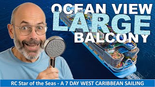 4 MINS FULL TOUR ⚡ Ocean View with Large Balcony Star of the Seas Cabin
