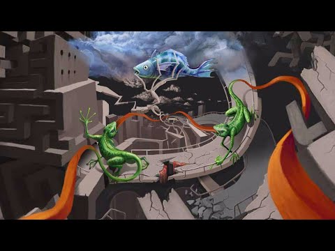 Arkadia Zoomquilt - an infinitely zooming painting - 4K