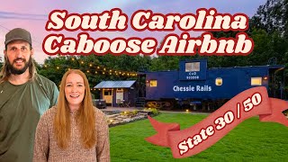 The Most Impressive Train Car Conversion We've Ever Seen | Caboose Airbnb
