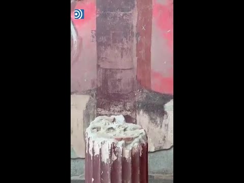 Hallan en Pompeya un relieve funerario de una pareja a escala real