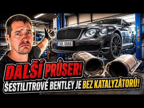 Toto Bentley 6.0 W12 nám byl čert dlužen. Kam se podíváme je samý průser! Pojede to vůbec někdy?