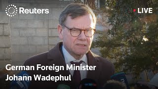 LIVE: Germany’s Foreign Minister Wadephul speaks after meeting with US Secretary of State Rubio