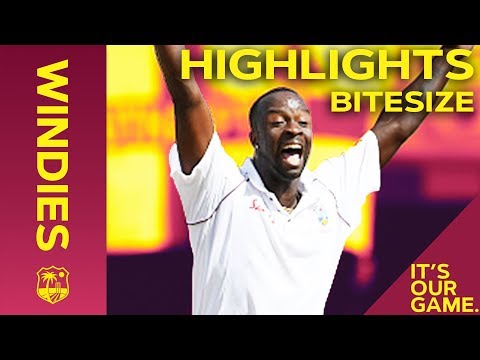 Windies vs England 2nd Test Day 1 2019 | Bitesize Highlights